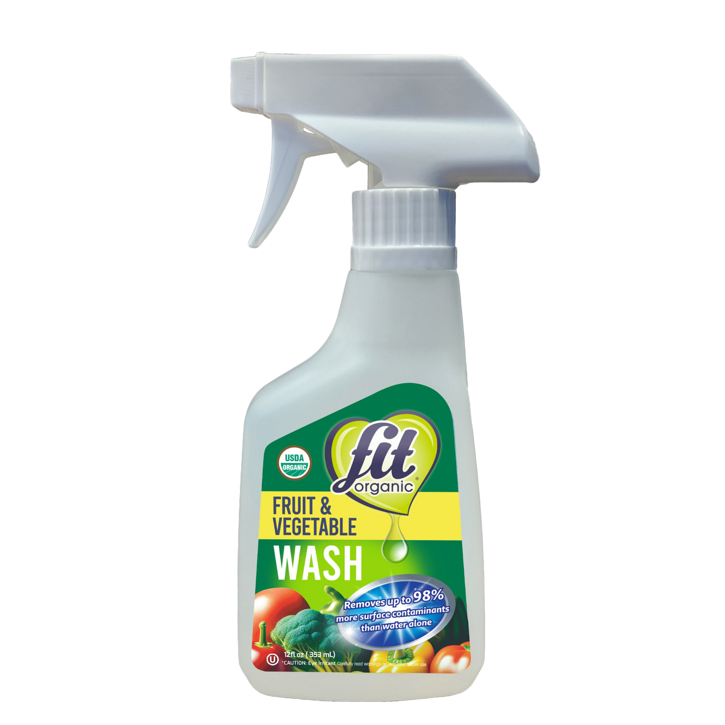 Fit Organic 12 oz Spray Produce Wash