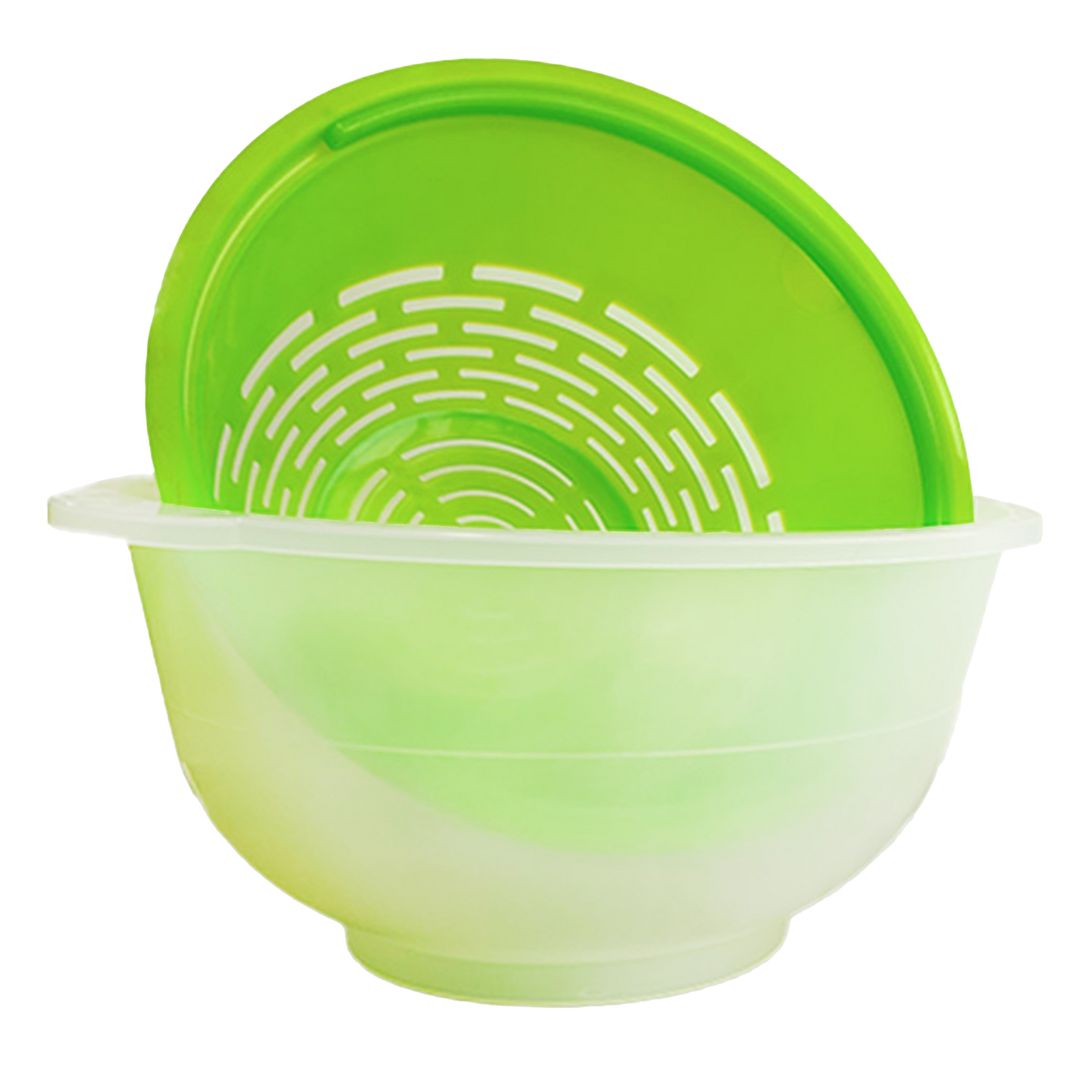 Fit Organic Produce Wash 12 oz and 32 oz Colander/Bowl Set